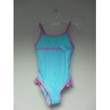 Girls Aqua / pink swimming costume